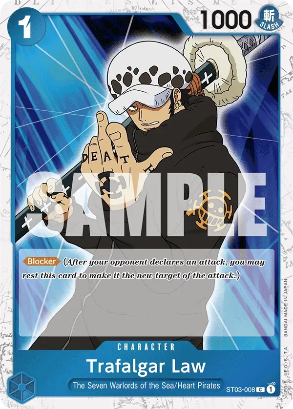 Trafalgar Law 「ST03-008」 — One Piece The Best jr「EN」