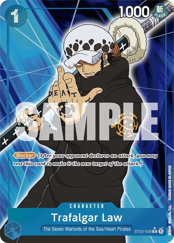 Trafalgar Law 「ST03-008」 — One Piece The Best fa「EN」