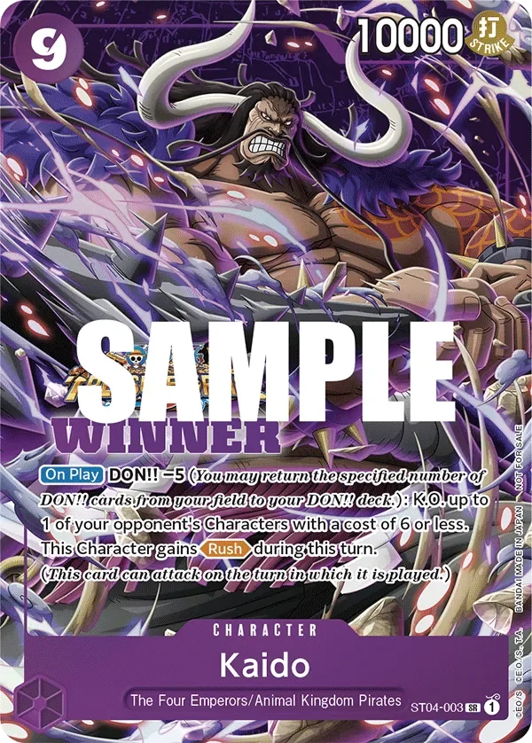 Kaido 「ST04-003」 — Tournament Pack Vol.5 fa「EN」