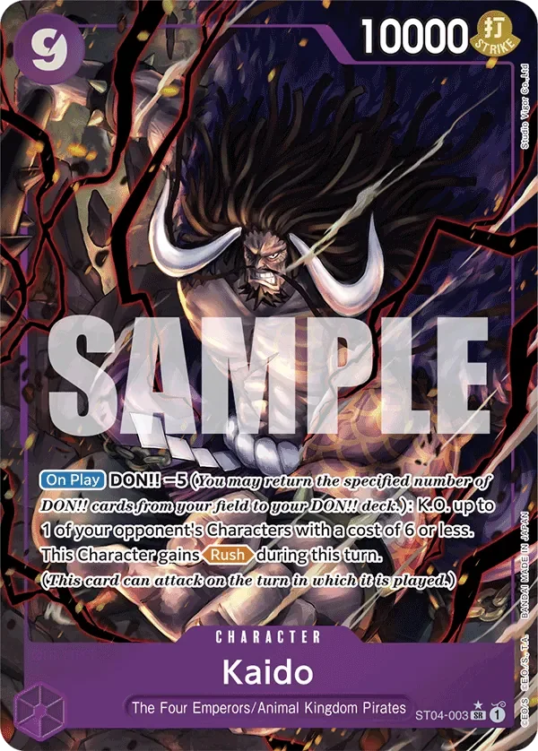 Kaido 「ST04-003」 — One Piece The Best aa「EN」