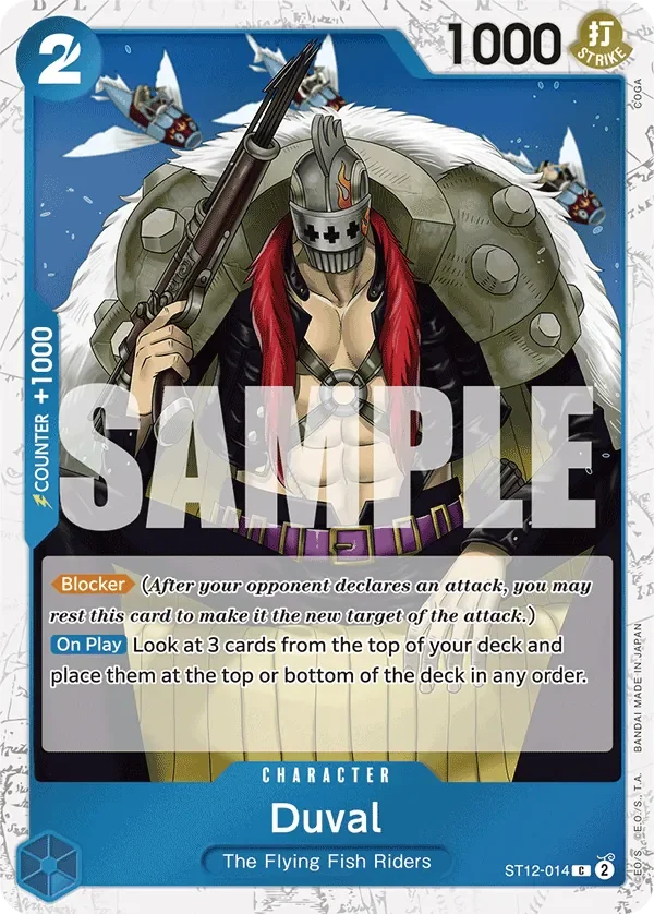 Duval 「ST12-014」 — One Piece The Best jr「EN」