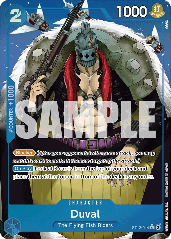 Duval 「ST12-014」 — One Piece The Best fa「EN」