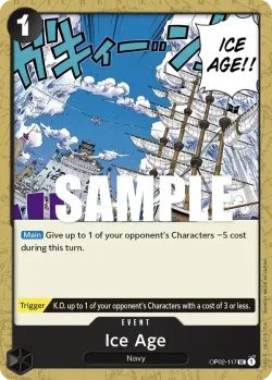 Ice Age 「OP02-117」「EN」