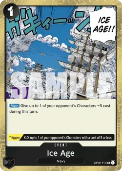 Ice Age 「OP02-117」 — One Piece The Best jr「EN」