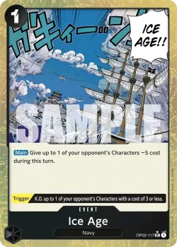 Ice Age 「OP02-117」 — One Piece The Best tf「EN」