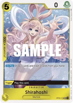 Shirahoshi 「OP03-116」 — Kingdoms of Intrigue Dash Pack「EN」