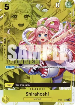 Shirahoshi 「OP03-116」 — Tournament Pack Vol.6 fa「EN」
