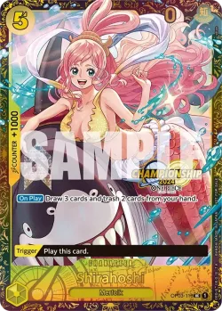 Shirahoshi 「OP03-116」 — Prize Cards aa「EN」