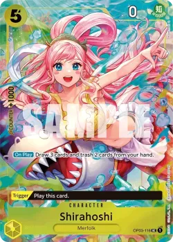 Shirahoshi 「OP03-116」 — Premium Card Collection -Bandai Card Games Fest. 23-24 Edition-「EN」