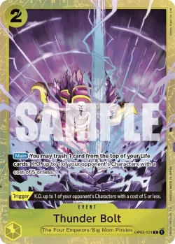Thunder Bolt 「OP03-121」 — Premium Card Collection -Best Selection Vol.1- aa「EN」