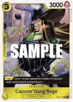 Capone"Gang"Bege 「OP04-100」「EN」