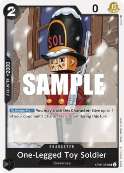 One-Legged Toy Soldier 「OP05-081」「EN」