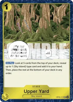 Upper Yard 「OP05-117」 — One Piece The Best jr「EN」