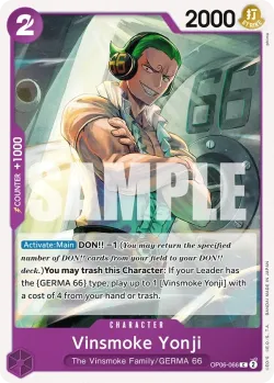 Vinsmoke Yonji 「OP06-066」「EN」