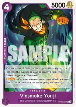 Vinsmoke Yonji 「OP06-067」「EN」