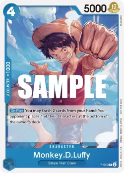 Monkey.D.Luffy 「P-055」「EN」