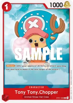 Tony Tony.Chopper 「ST01-006」「EN」