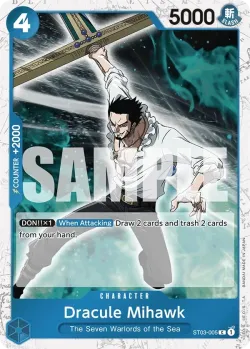 Dracule Mihawk 「ST03-005」 — One Piece The Best jr「EN」