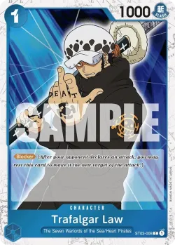 Trafalgar Law 「ST03-008」 — One Piece The Best jr「EN」