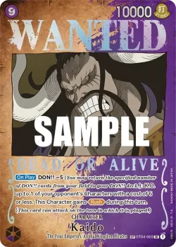 Kaido 「ST04-003」 — Pillars of Strength wanted「EN」