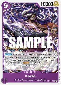 Kaido 「ST04-003」 — Tournament Pack Vol.5「EN」