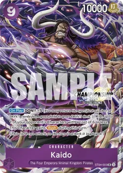 Kaido 「ST04-003」 — Championship 2024 Celebration Pack「EN」