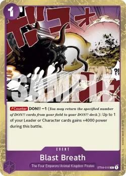 Blast Breath 「ST04-016」 — One Piece The Best jr「EN」