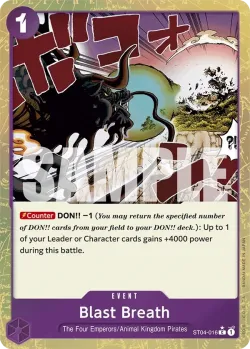 Blast Breath 「ST04-016」 — One Piece The Best tf「EN」