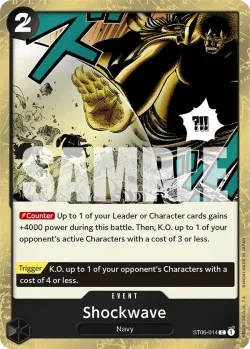 Shockwave 「ST06-014」 — One Piece The Best jr「EN」