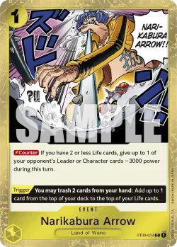 Narikabura Arrow 「ST09-014」 — One Piece The Best jr「EN」