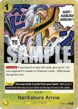Narikabura Arrow 「ST09-014」 — One Piece The Best tf「EN」