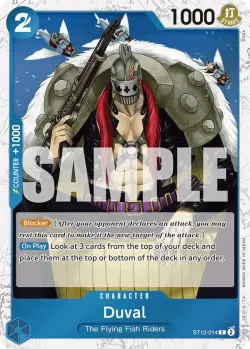 Duval 「ST12-014」 — One Piece The Best jr「EN」