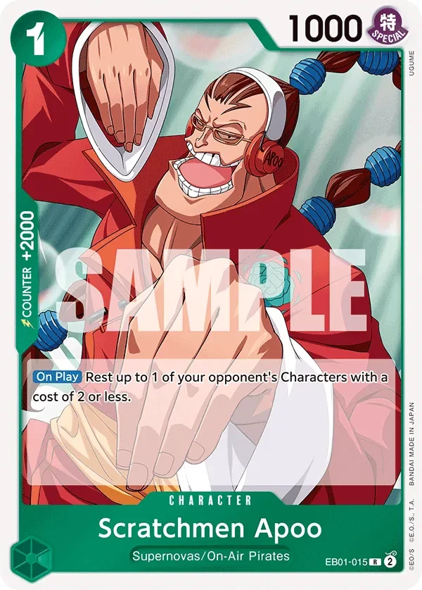 Scratchmen Apoo 「EB01-015」「EN」