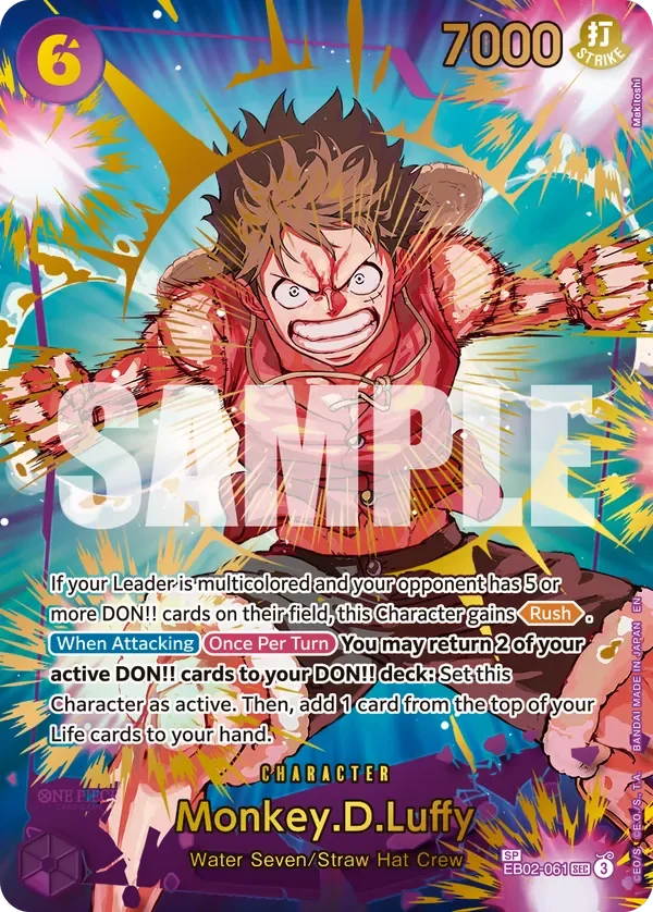 Monkey.D.Luffy 「EB02-061」 — One Piece Card The Best Vol.2「EN」