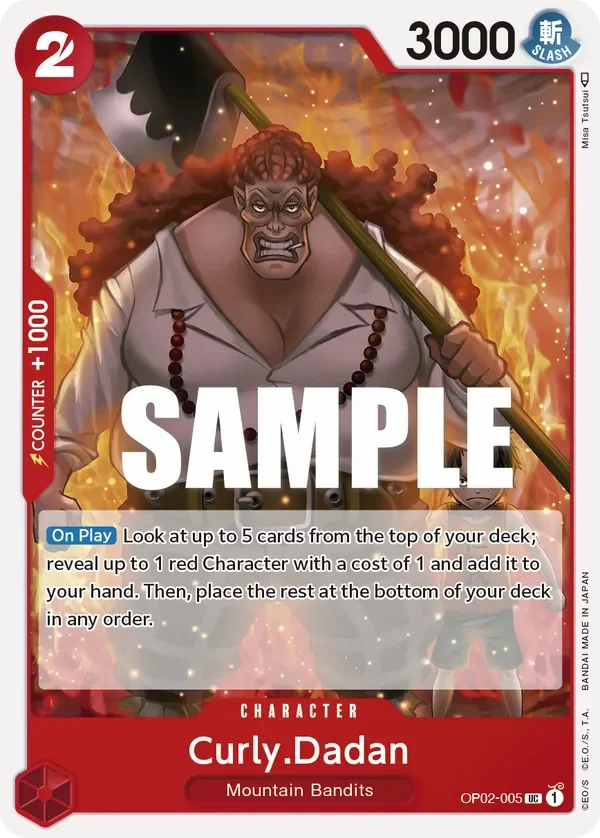 Curly.Dadan 「OP02-005」「EN」