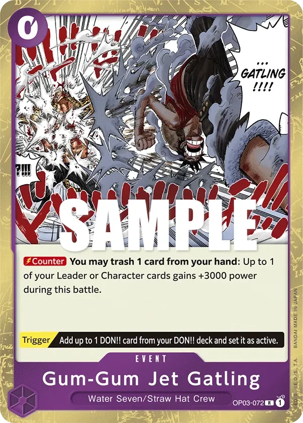 Gum-Gum Jet Gatling 「OP03-072」「EN」