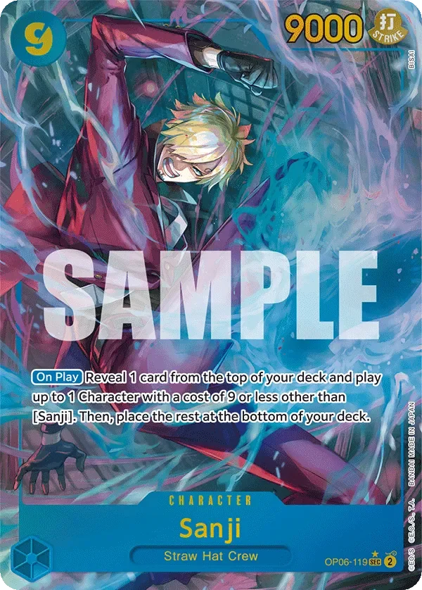 Sanji 「OP06-119」 — Wings of the Captain aa「EN」