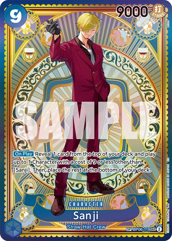 Sanji 「OP06-119」 — A Fist of Divine Speed「EN」