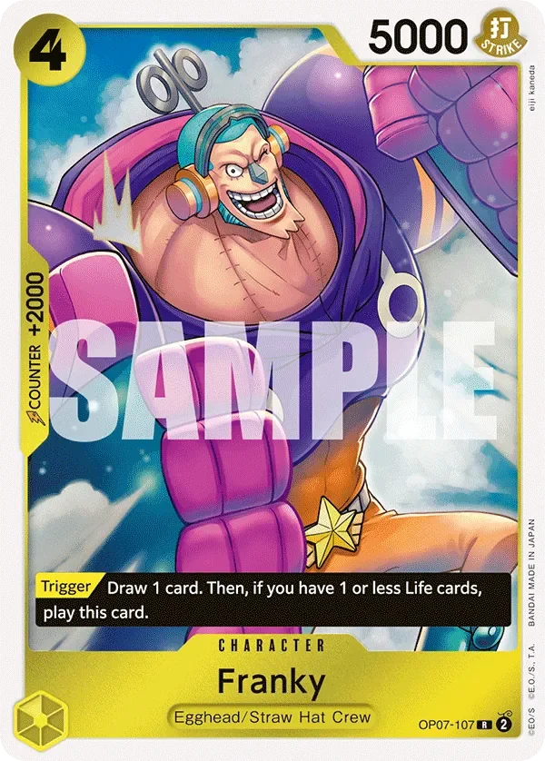 Franky 「OP07-107」「EN」