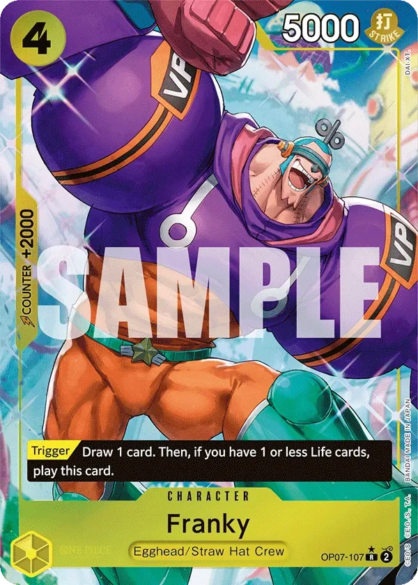 Franky 「OP07-107」 — 500 Years in the Future aa「EN」