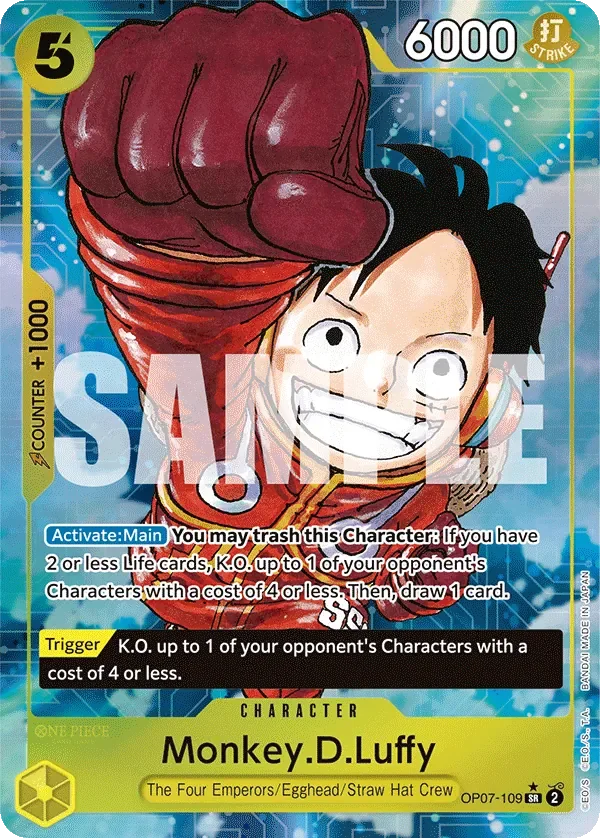 Monkey.D.Luffy 「OP07-109」 — 500 Years in the Future aa「EN」