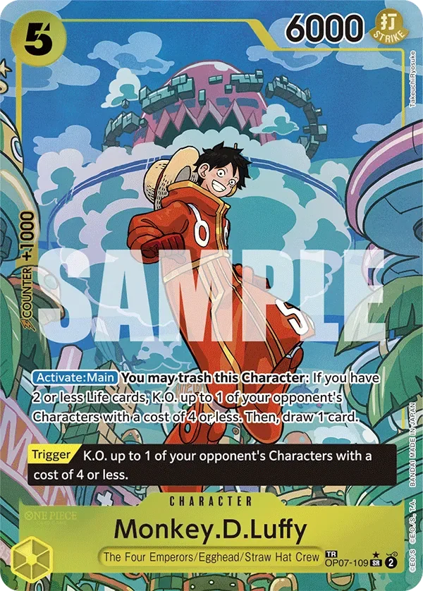 Monkey.D.Luffy 「OP07-109」 — Two Legends aa「EN」