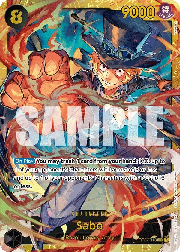 Sabo 「OP07-118」「EN」