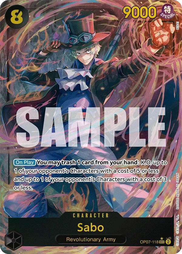 Sabo 「OP07-118」 — 500 Years in the Future aa「EN」