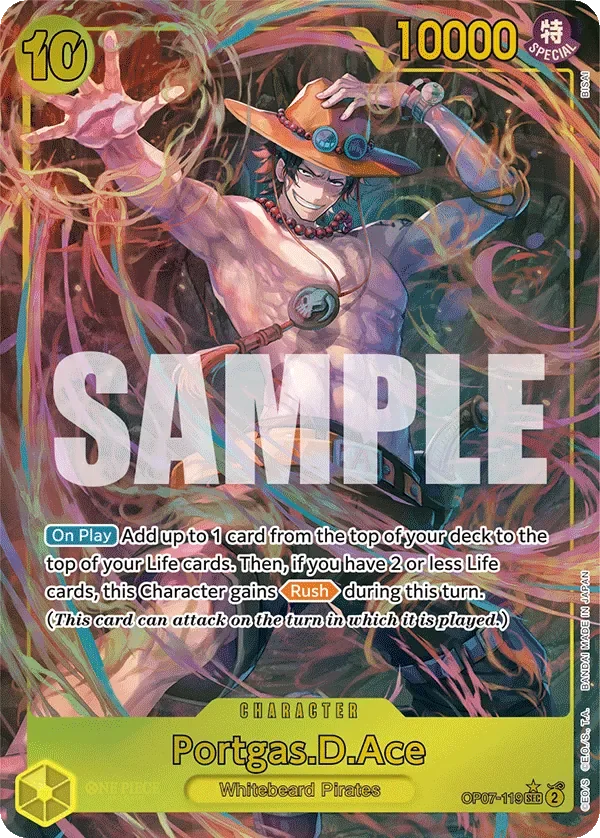Portgas.D.Ace 「OP07-119」 — 500 Years in the Future aa「EN」