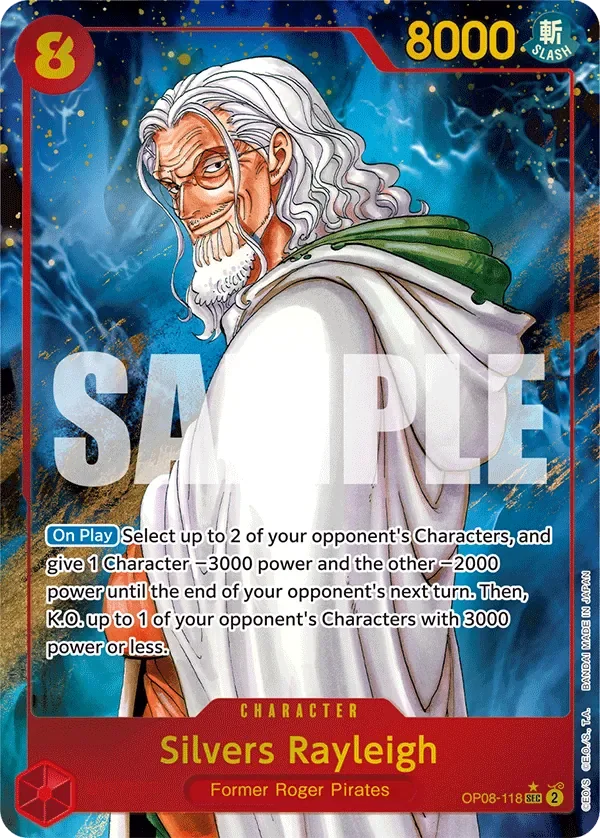 Silvers Rayleigh 「OP08-118」 — Two Legends aa「EN」