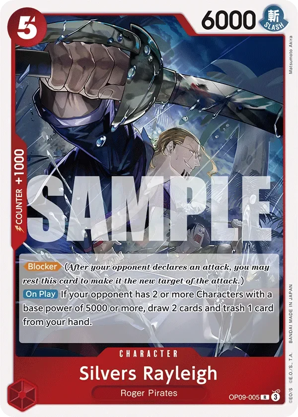 Silvers Rayleigh 「OP09-005」「EN」