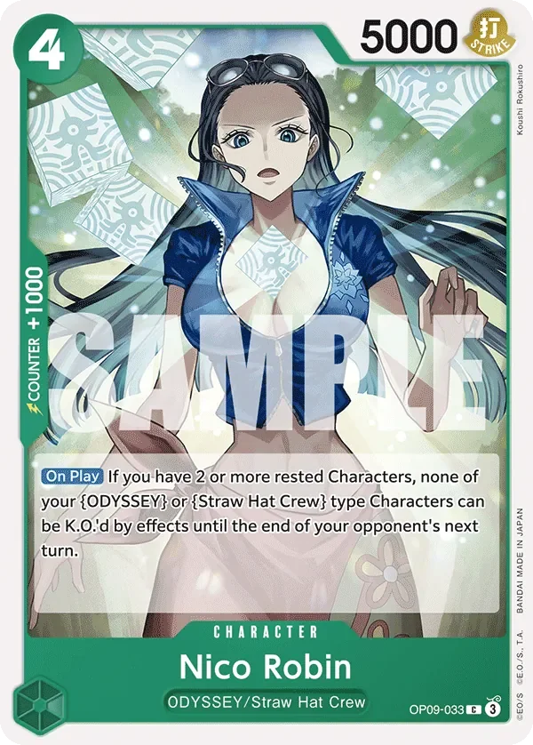 Nico Robin 「OP09-033」「EN」