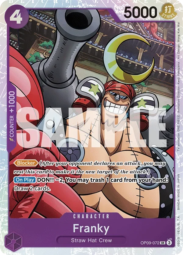 Franky 「OP09-072」「EN」