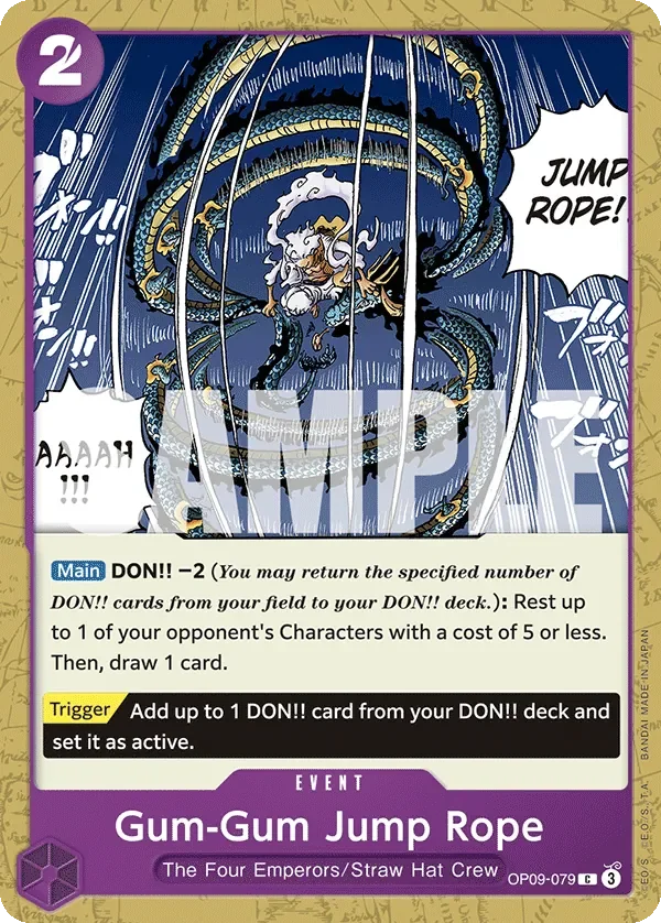 Gum-Gum Jump Rope 「OP09-079」「EN」